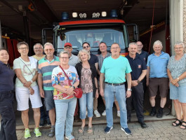 SPD Alzenau zu Gast bei der Feuerwehr Alzenau
