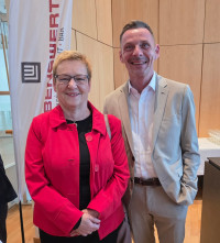 Unsere beiden Vorsitzenden Claudia Bensing und Frank Zulauf-Niedenthal